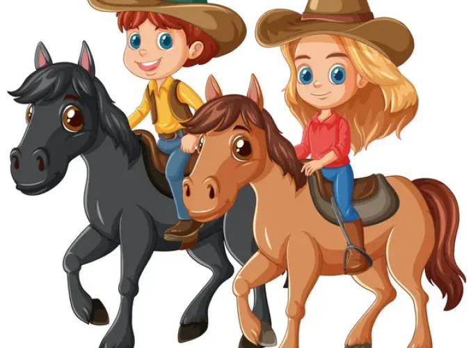depositphotos_747519814-stock-illustration-two-kids-happily-riding-horses