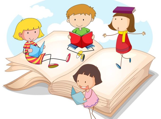 muchos-ninos-leyendo-libros_1308-73203