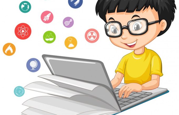 nerdy-boy-buscando-computadora-portatil-estilo-dibujos-animados-icono-educacion-aislado-sobre-fondo-blanco_1308-45397